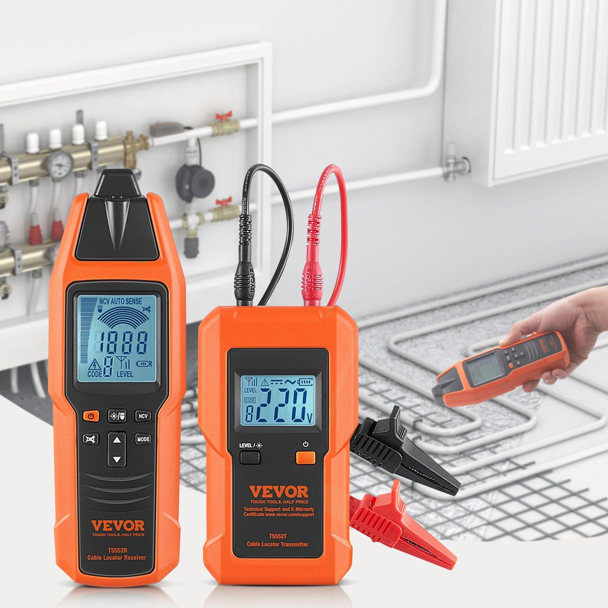 Underground Cable Locator for Electrical Circuits and Pipelines