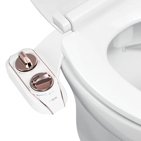 Dual Nozzle Bidet Toilet Seat Attachment | Rear & Feminine Wash, 360° Self-Clean | NEO 185 Plus