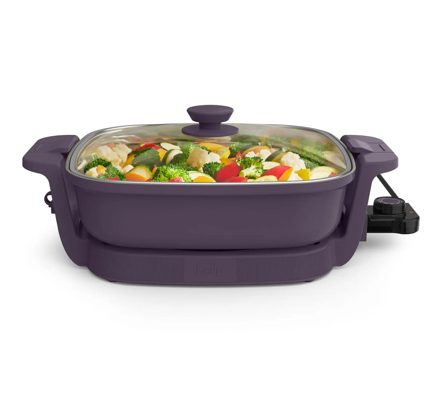 Electric Skillet with Tempered Glass Lid | 1200W