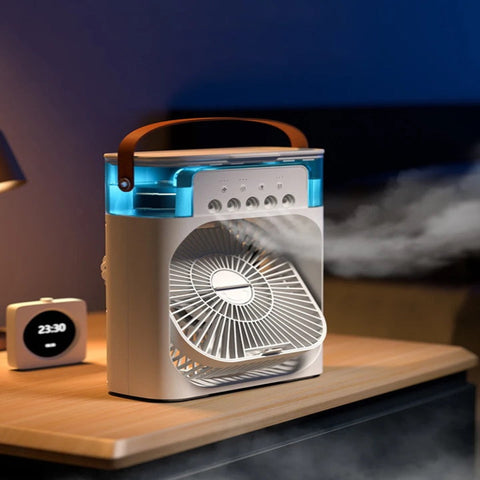 Aerosa | Compact Personal Air Cooler with LED Lighting & Quiet Operation | Ideal for Home and Travel 0