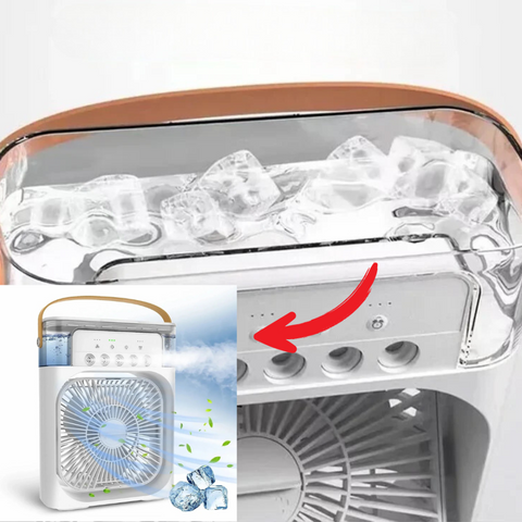 Aerosa | Compact Personal Air Cooler with LED Lighting & Quiet Operation | Ideal for Home and Travel 2