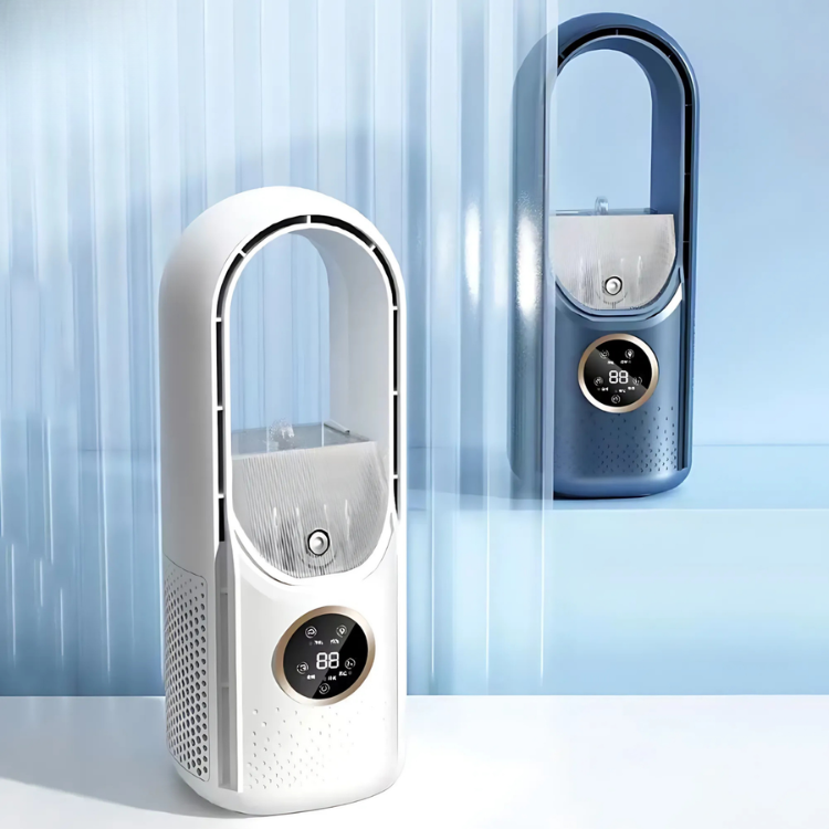 Airevo | Air Cooler with Bladeless Technology & 6 Speed Levels | USB Powered for Comfortable Cooling 3