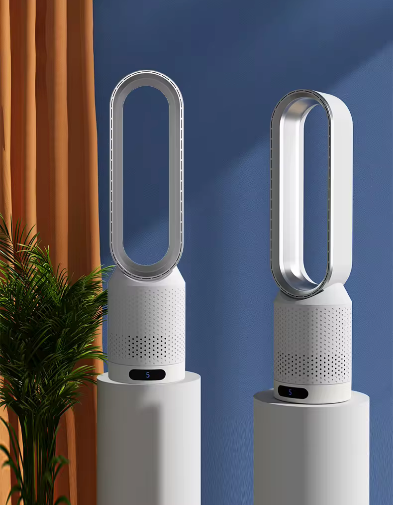 Airpure | 3-in-1 Air Cooler with Purifier & Oscillation | Bladeless Design for Safe Comfort 3