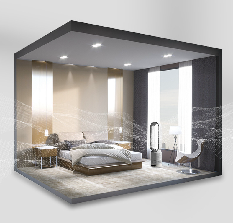 Airpure | 3-in-1 Air Cooler with Purifier & Oscillation | Bladeless Design for Safe Comfort 7