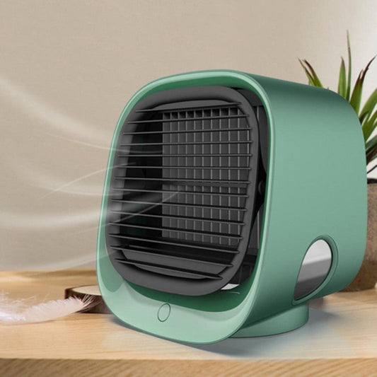 Breezilo | Evaporative Cooler & Humidifier with USB Power Supply | Compact Design for Comfortable Air Quality 0