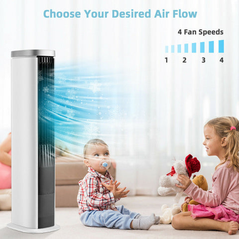 Compact 3-in-1 Evaporative Cooler | Portable Air Cooler with Adjustable Timer | Efficient Indoor Cooling Solution 3
