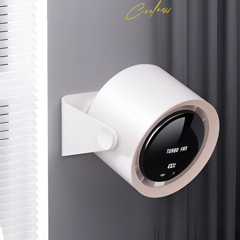 Compact Bladeless Turbo Fan | Leafless Design with LED Display | Quiet Cooling for Small Spaces 4
