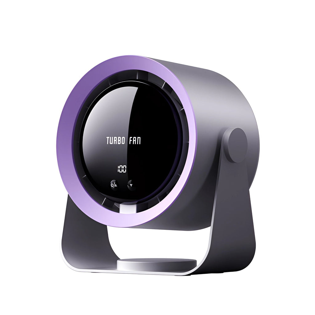 Compact Bladeless Turbo Fan | Leafless Design with LED Display | Quiet Cooling for Small Spaces 6