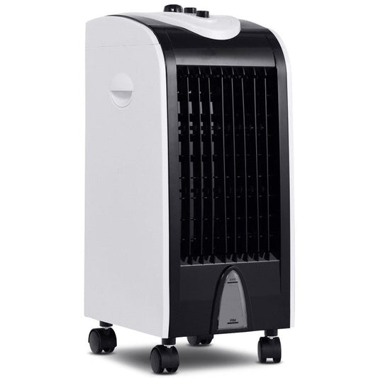 Compact Evaporative Cooler | 3-in-1 Air Cooler with Honeycomb Pad | Portable Cooling Fan for Personal Comfort 0