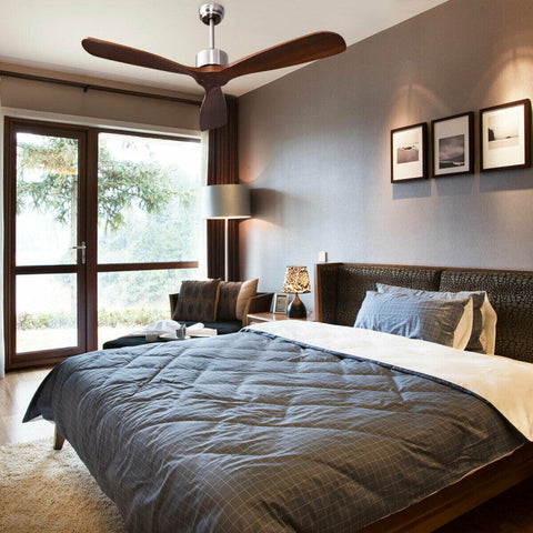 Contemporary Ceiling Fan | 52-Inch with Remote Control & Reversible Motor | Stylish Comfort for Modern Homes 2