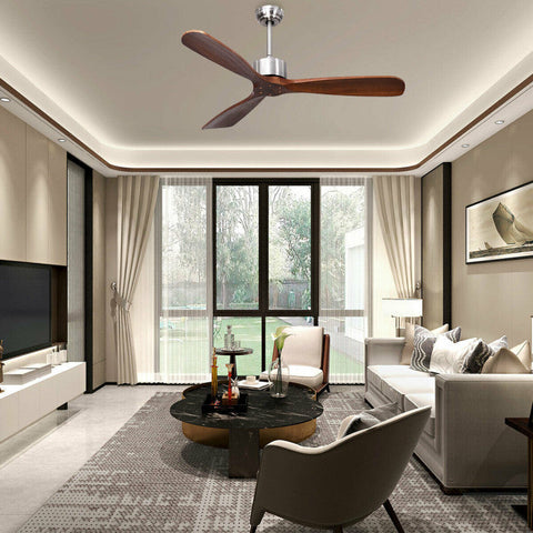 Contemporary Ceiling Fan | 52-Inch with Remote Control & Reversible Motor | Stylish Comfort for Modern Homes 7