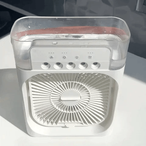 Cool Breeze | Mini Ice Misting Fan with Air Humidifier Function | Portable Cooling Solution for Instant Relief 4