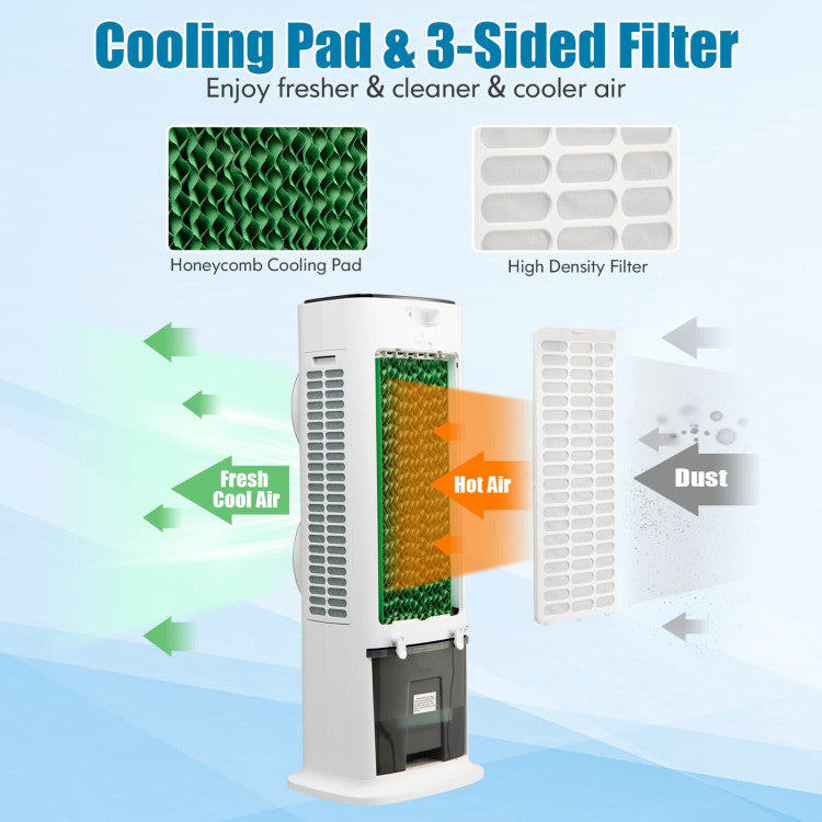Daniela | 3-in-1 Evaporative Cooler with Remote Control & Timer | Efficient Airflow for Personalized Comfort 5