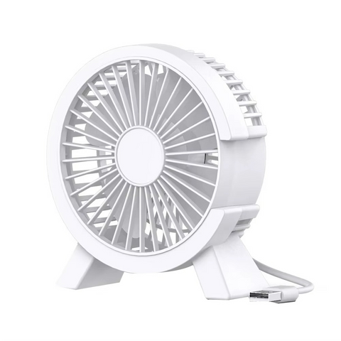 Elegant Mini Cooling Fan | Portable USB Fan with Whisper-Quiet Operation | Compact Design for Personal Comfort 3