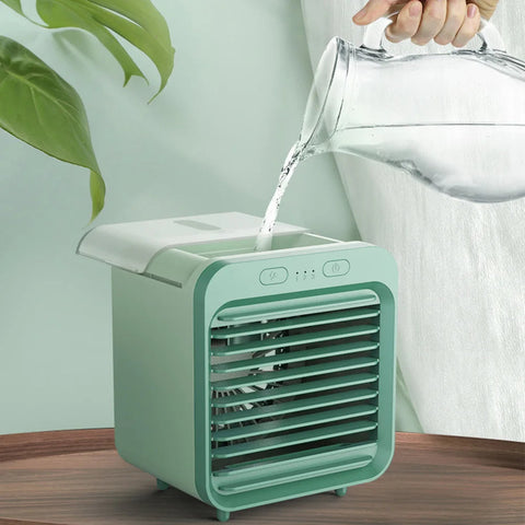 Mini Air Cooler | 3-in-1 Evaporative Cooler with USB Charging | Compact Design for Home & Travel 1