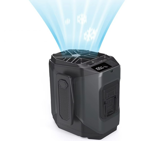 Portable Waist Fan with Power Bank & Flashlight | Compact Cooling Solution for Outdoor Adventures 6