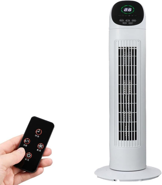 Sleek Tower Fan | 42-Inch Bladeless Design with Remote Control | Quiet Cooling for Home & Office 0