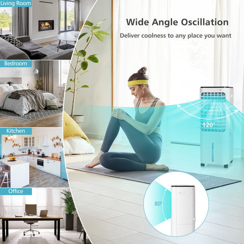 Soraya | 4-in-1 Air Cooler with 12L Tank & Ice Packs | Efficient Indoor Cooling for Comfort 5
