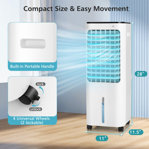 Soraya | 4-in-1 Air Cooler with 12L Tank & Ice Packs | Efficient Indoor Cooling for Comfort 7
