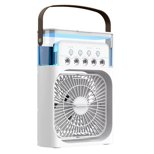 Tranquil Breeze | 3-in-1 Evaporative Cooler with LED Light & Timer | Portable Air Cooler for Comfort and Freshness 0