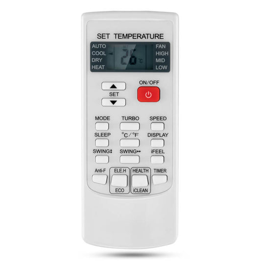 Universal AC Remote Control | Easy Programming & Adjustable Air Speeds | Ideal for Home & Office Climate Management 0