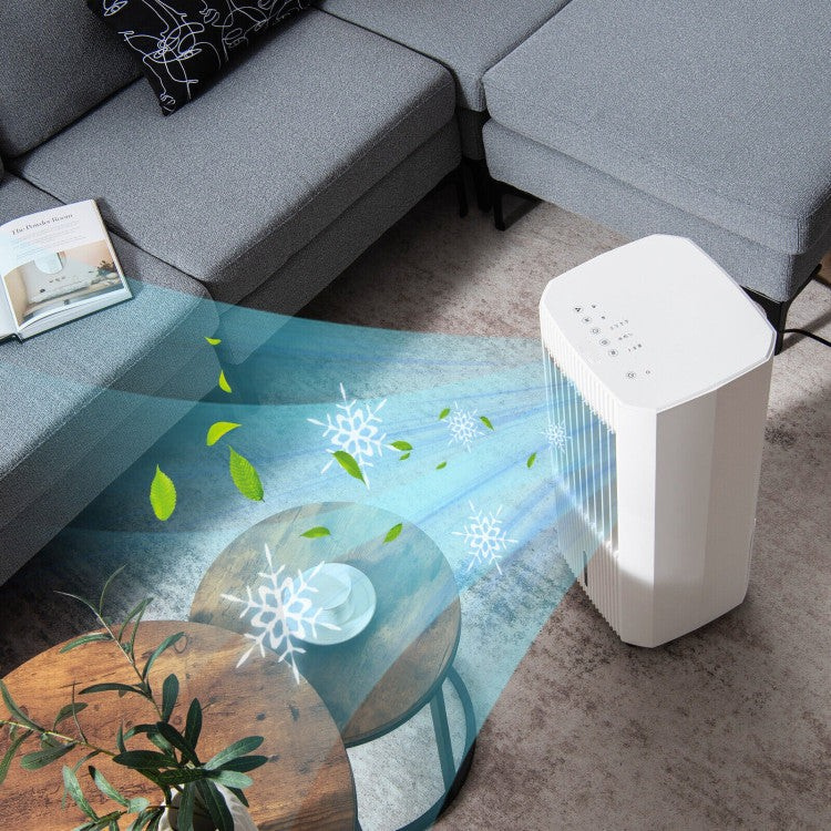 Versatile Evaporative Cooler | 3-in-1 Air Cooler with Adjustable Airflow | Ideal for Home and Office Comfort 3