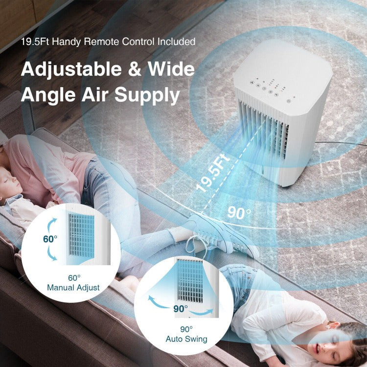 Versatile Evaporative Cooler | 3-in-1 Air Cooler with Adjustable Airflow | Ideal for Home and Office Comfort 5