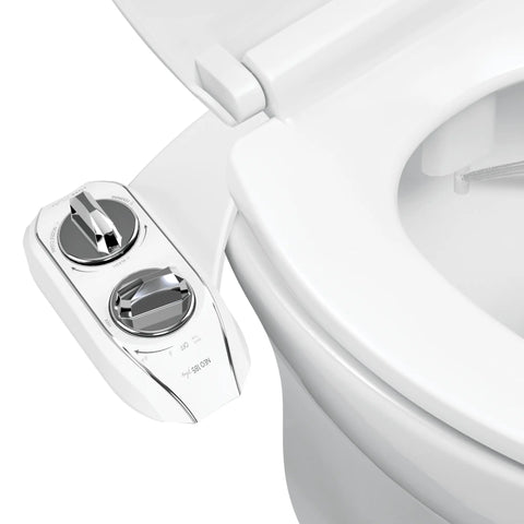 Dual Nozzle Bidet Toilet Seat Attachment | Rear & Feminine Wash, 360° Self-Clean | NEO 185 Plus