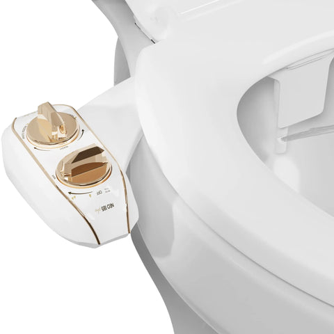 Dual Nozzle Bidet Toilet Seat Attachment | Rear & Feminine Wash, 360° Self-Clean | NEO 185 Plus