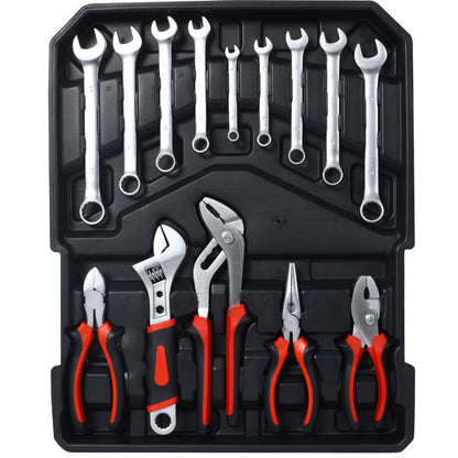969-Piece Home Repair Tool Set With 4-Drawer Rolling Tool Box
