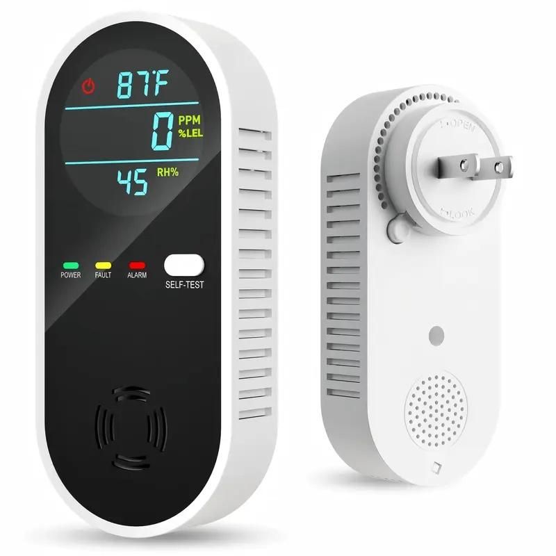 5-in-1 Portable Gas Leak Detector for Kitchen and Garage