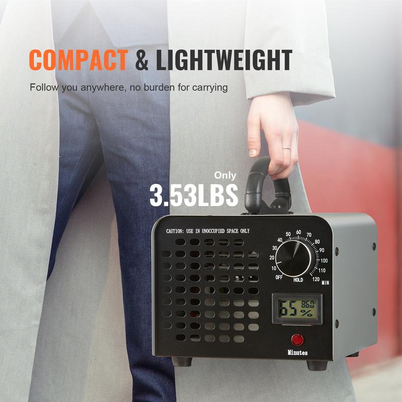 36000mg/h Ozone Generator for Odor Removal in Unoccupied Spaces
