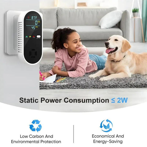 5-in-1 Portable Gas Leak Detector for Kitchen and Garage