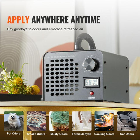 36000mg/h Ozone Generator for Odor Removal in Unoccupied Spaces
