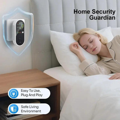 5-in-1 Portable Gas Leak Detector for Kitchen and Garage