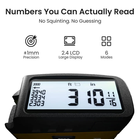16 Ft Digital Tape Measure | 2.4