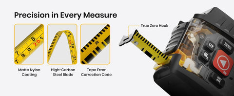16 Ft Digital Tape Measure | 2.4