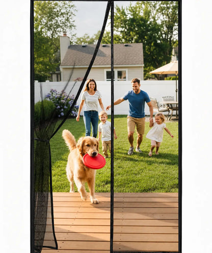 Magnetic Screen Door for Standard Doorways 38 x 82 in