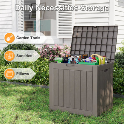 31-Gallon Waterproof Outdoor Storage Box