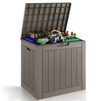 31-Gallon Waterproof Outdoor Storage Box