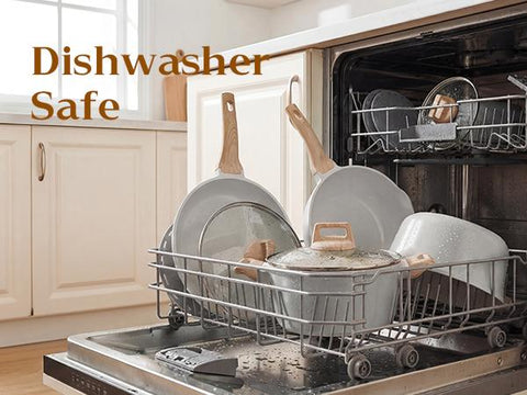 16-Piece Non-Toxic PFAS-Free Ceramic Cookware Set