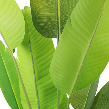 5-Foot Artificial Bird of Paradise Plant with Decorative Pot