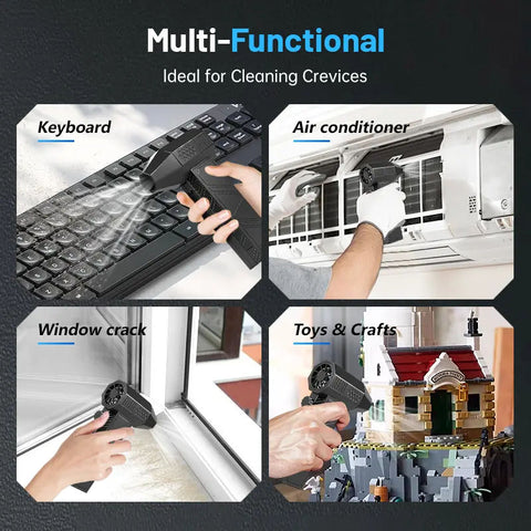 Portable Mini Turbo Fan | High-Speed Handheld Rechargeable Air Duster