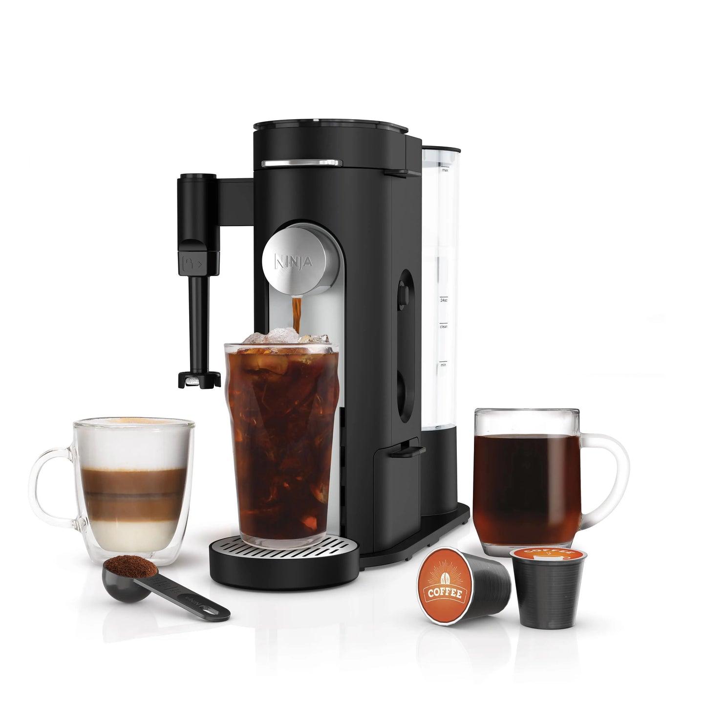 Single-Serve Pods & Grounds Specialty Coffee Maker | PB051