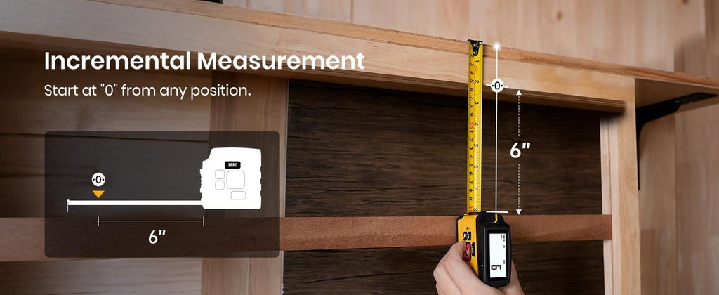16 Ft Digital Tape Measure | 2.4