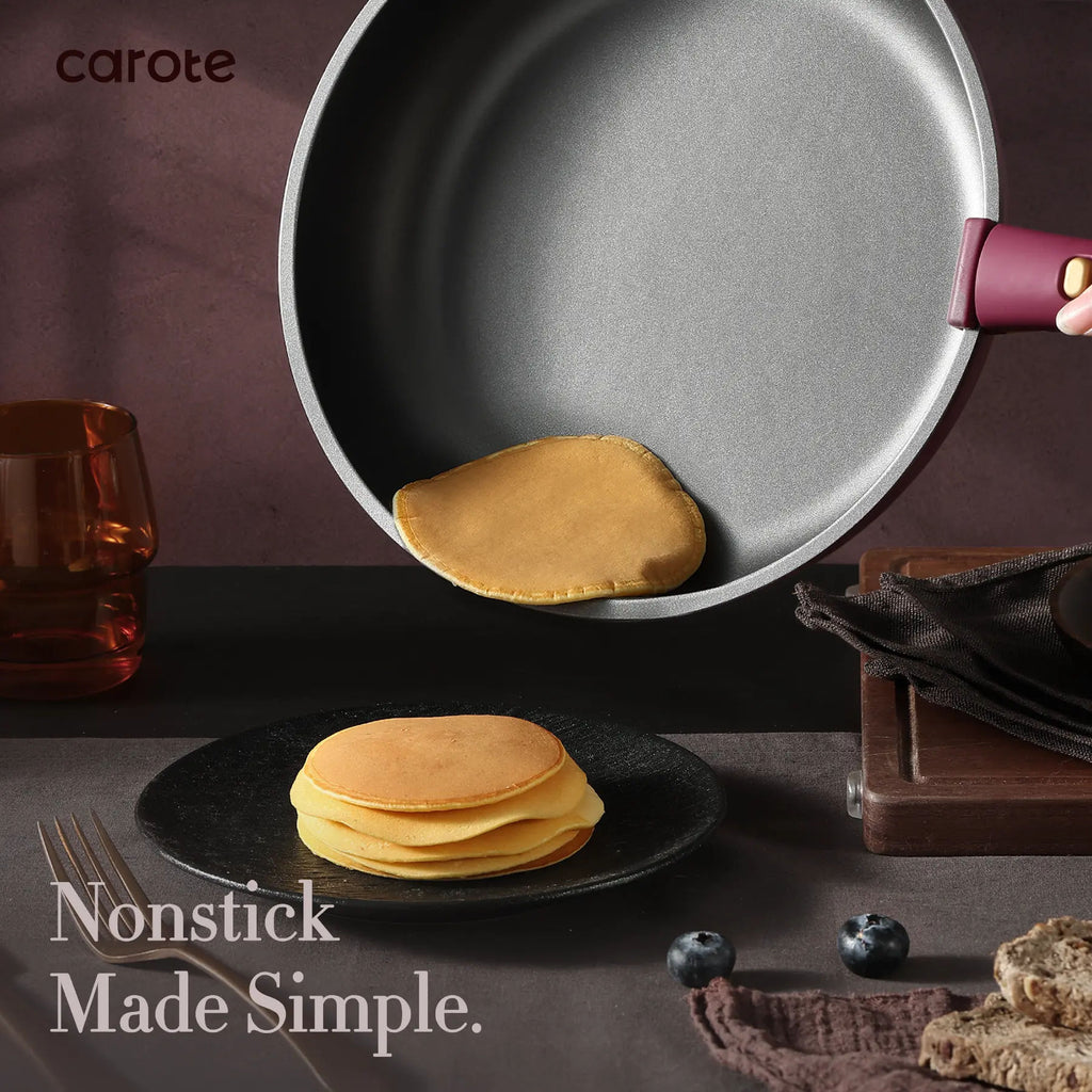 21-Piece Nonstick Cookware Set with Detachable Handles, Induction-Compatible, Dishwasher Safe, RV-Ready