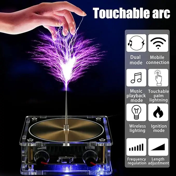 Bluetooth Musical Tesla Coil Science Experiment Kit