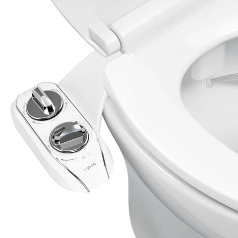 Dual Nozzle Bidet Toilet Seat Attachment | Rear & Feminine Wash, 360° Self-Clean | NEO 185 Plus