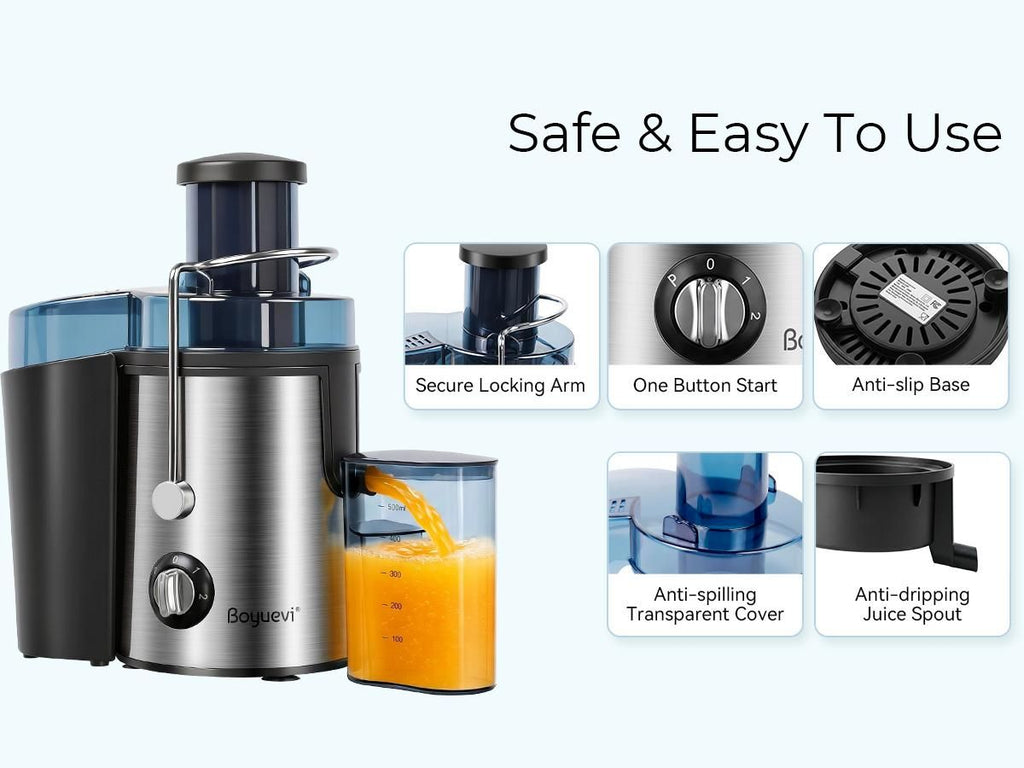 800W Centrifugal Juicer with 3