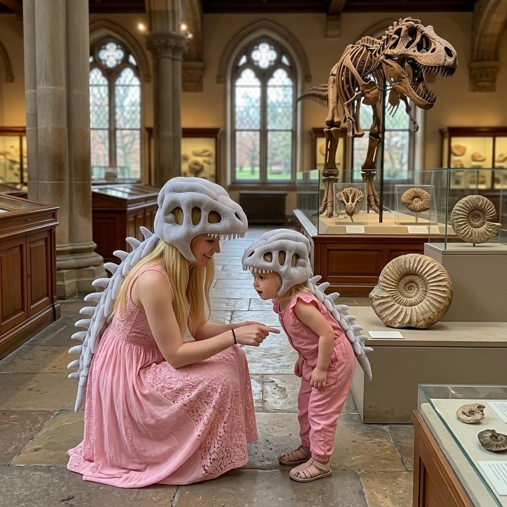 Dinosaur Bone Plush Cosplay Hat | Halloween Party Headgear